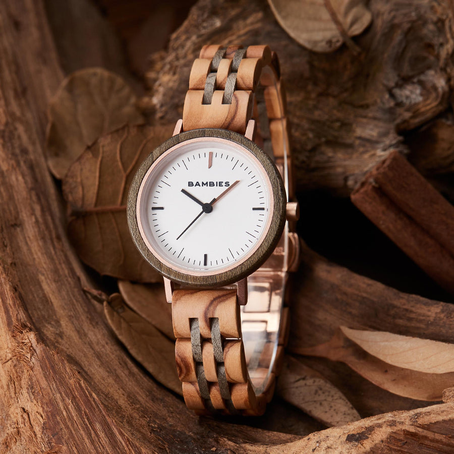 Solstice Rose – Women’s Wooden Watch