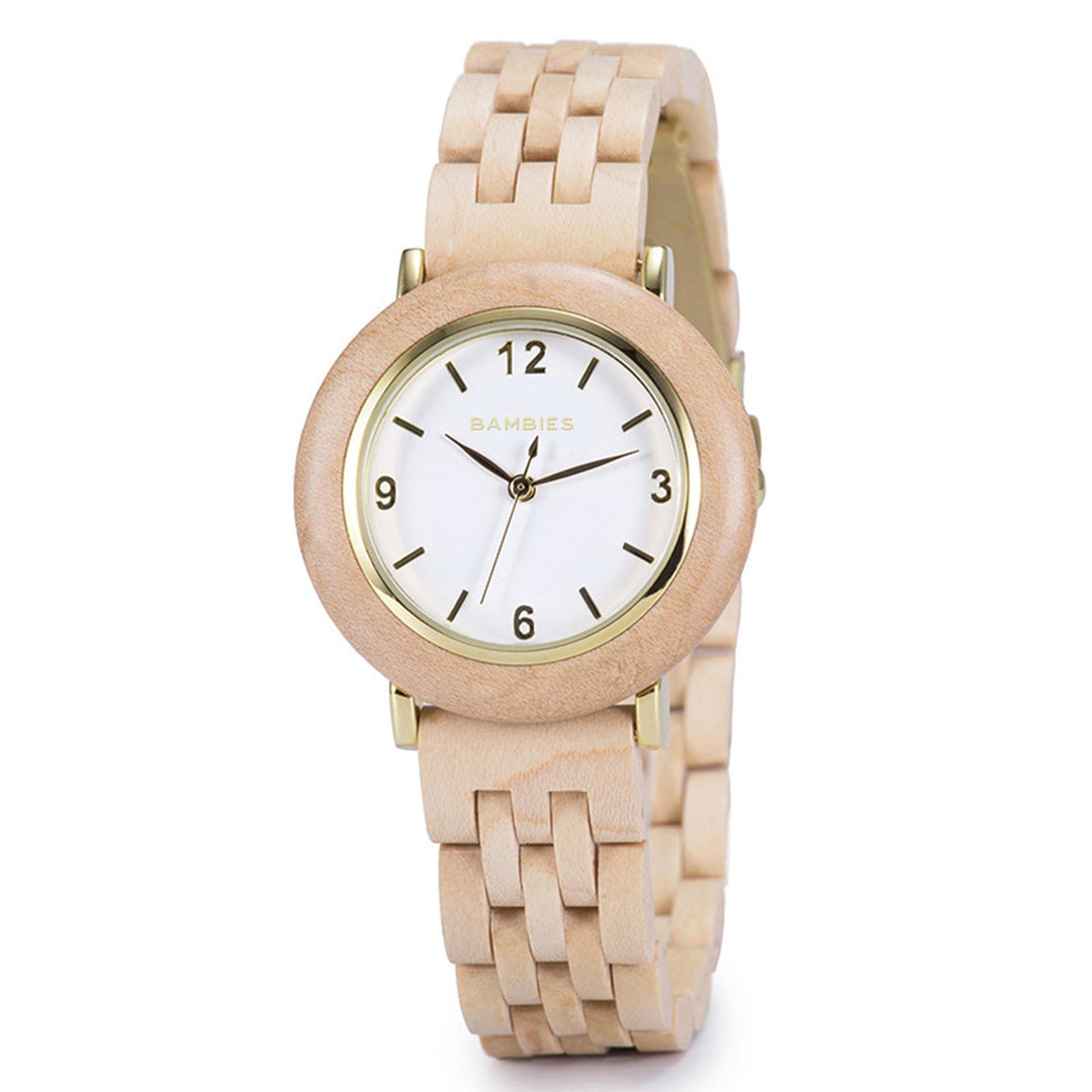 Aurora Blonde – Women’s Wooden Watch