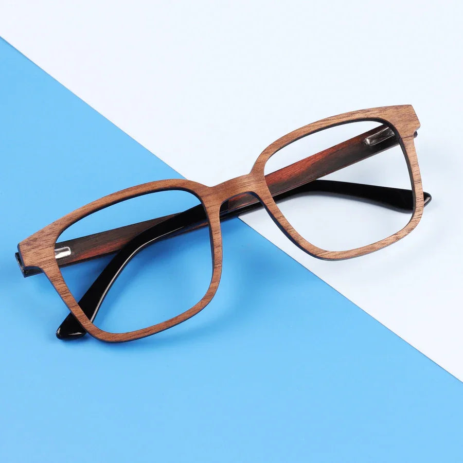 Alpine Wooden Prescription Frames Sustainable Stylish Eyewear