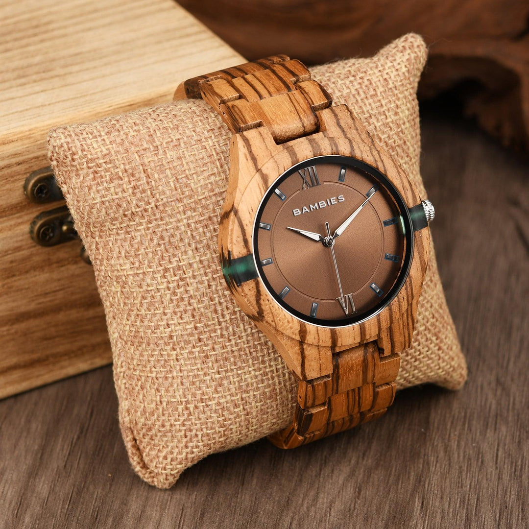 Manly Wooden Watch for Men - Bambies