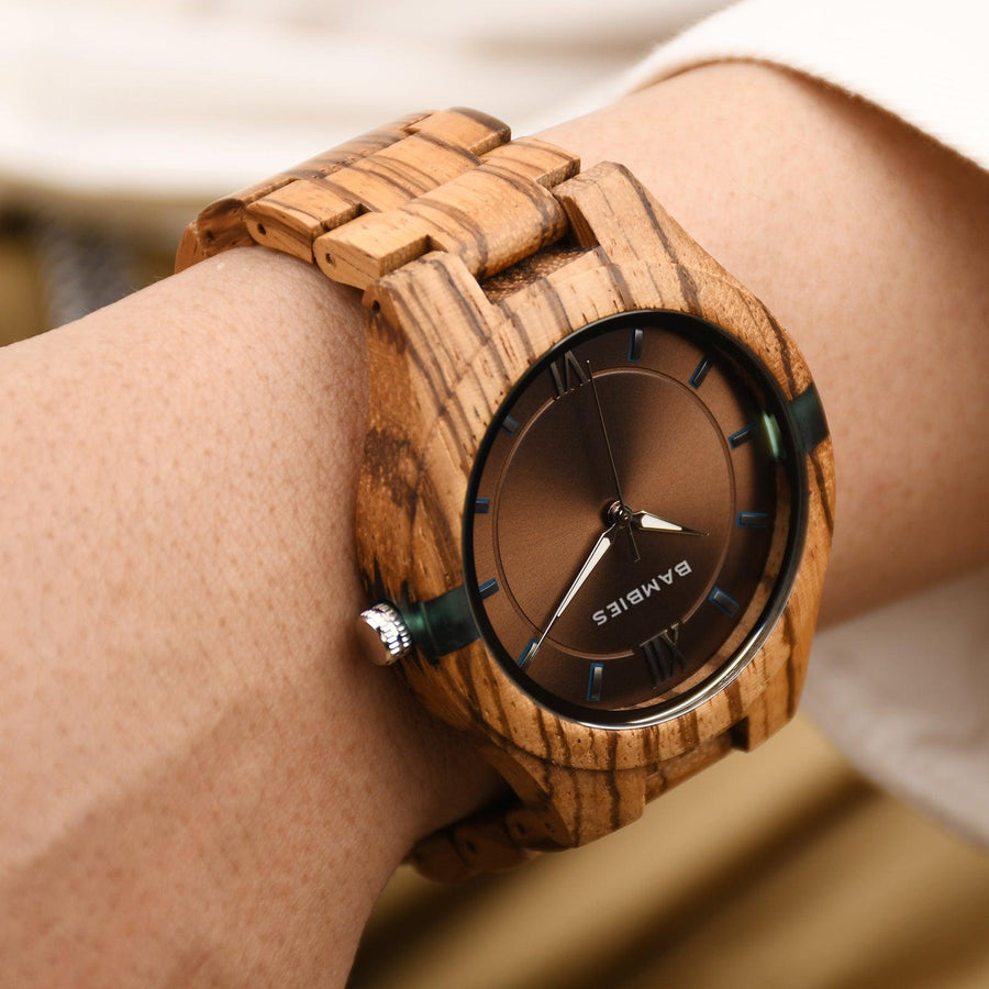 Manly Wooden Watch for Men - Bambies