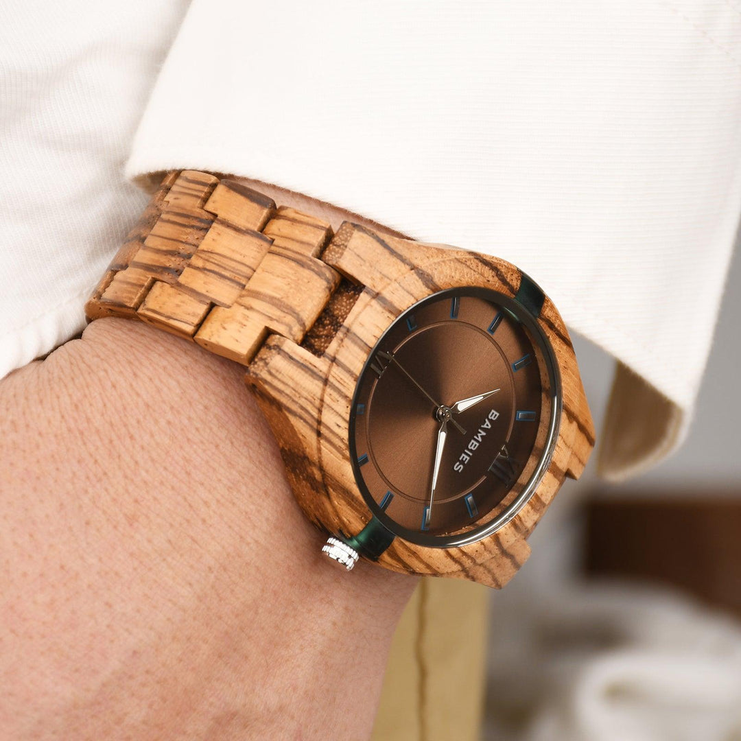 Manly Wooden Watch for Men - Bambies