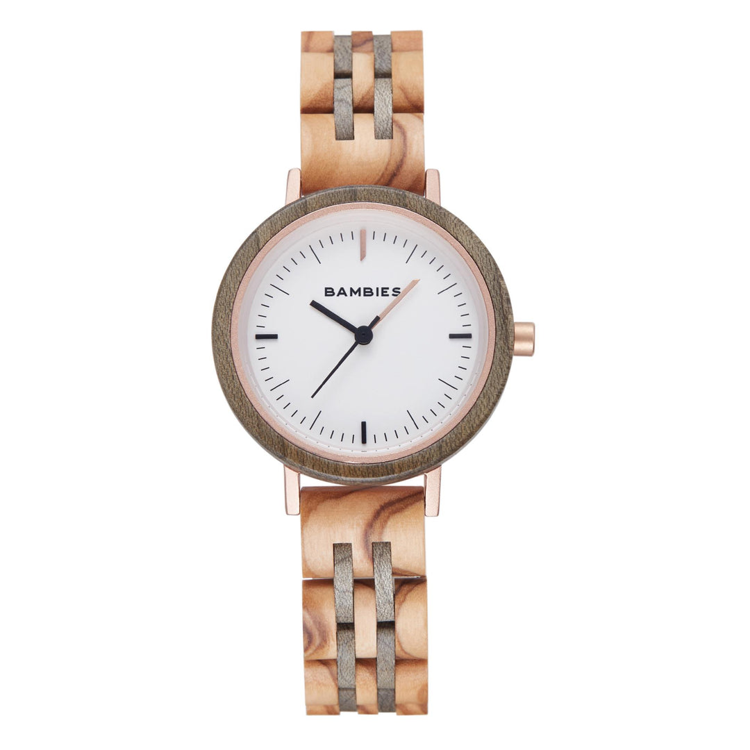 Solstice Rose – Women’s Wooden Watch