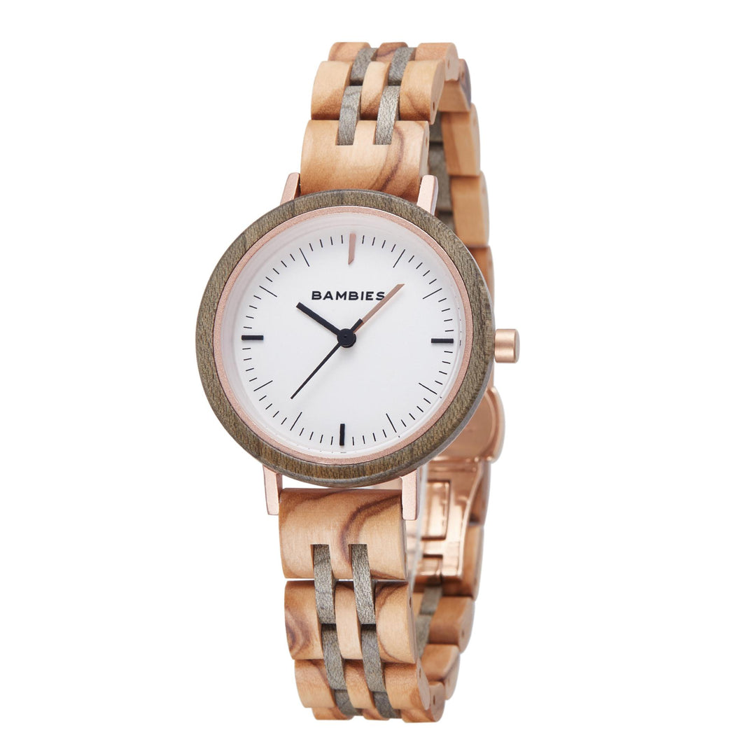 Solstice Rose – Women’s Wooden Watch